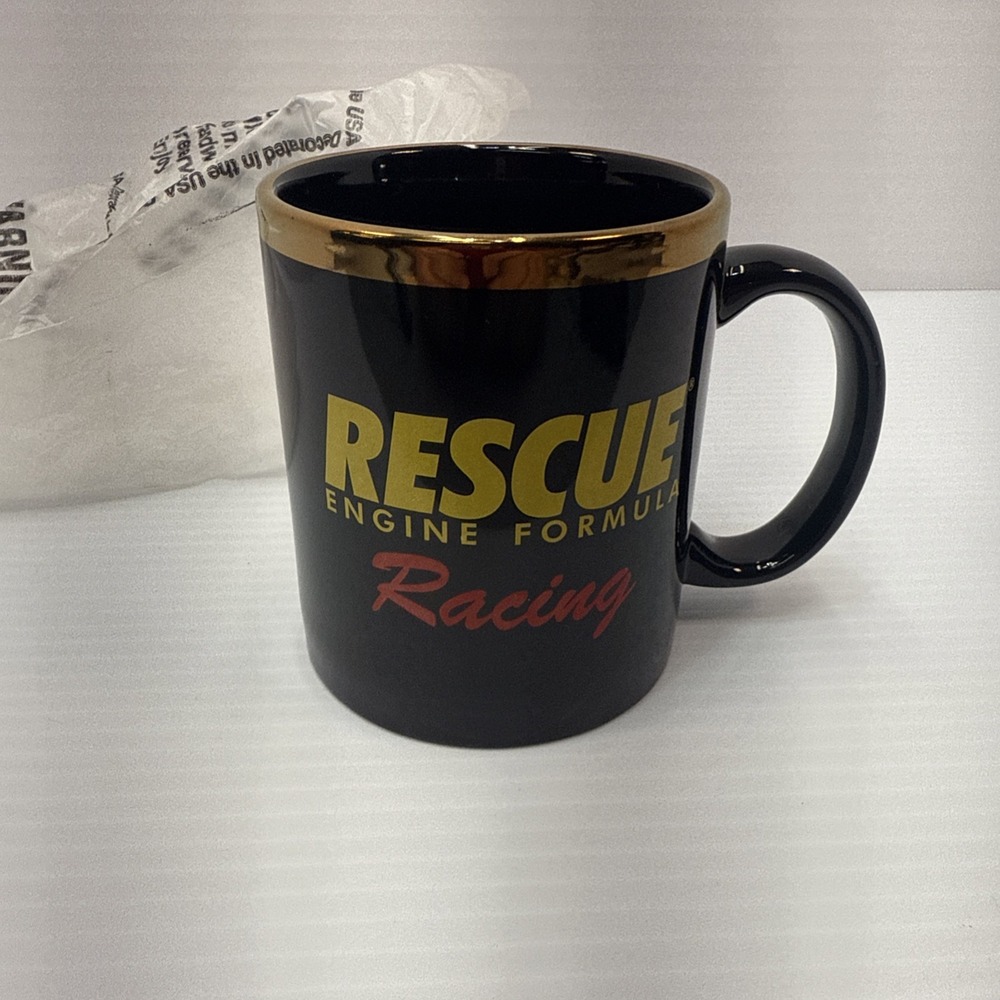 Rescue engine formula racing coffee mug, Formula Racing, Collectible, Nostalgia‎